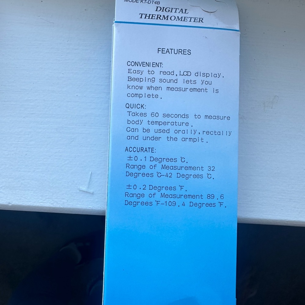 Digital Thermometer - Picture 2 of 2